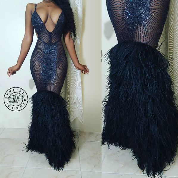 SPARKLE long sequin dress