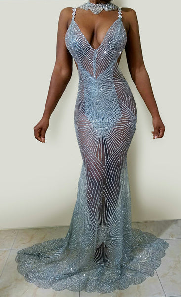 SPARKLE long sequin dress